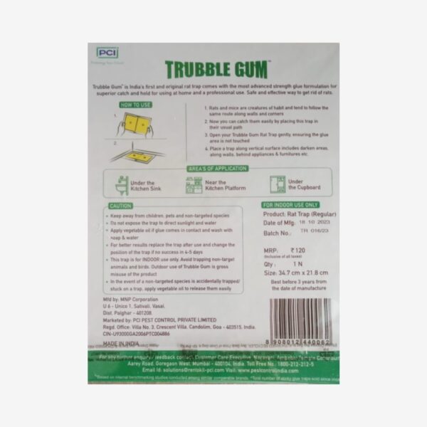 PCI Trubble Gum Advanced (Non-Toxic Glue Traps for Rats & Mice)