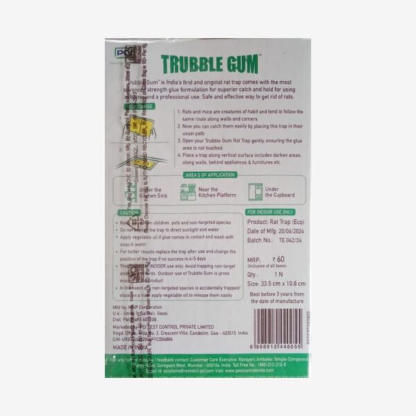 PCI Trubble Gum Advanced (Non-Toxic Glue Traps for Rats & Mice)