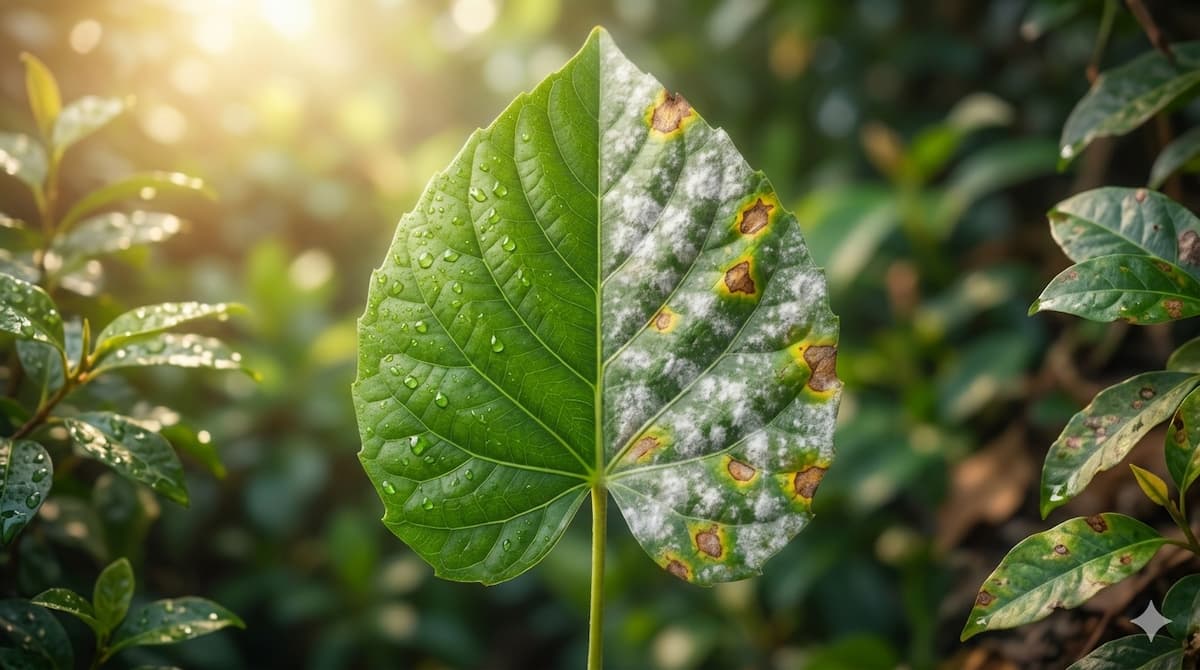 Yellow Spots & Fuzzy Leaves: Fungal Identification Guide