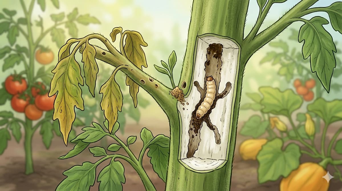 Stem Borers: The Hidden Danger Inside Your Plant Stems
